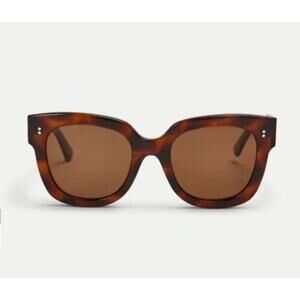 CHIMI x Veronica Beard Women's Core 08 Tortoise Sunglasses Havana NIB 189
